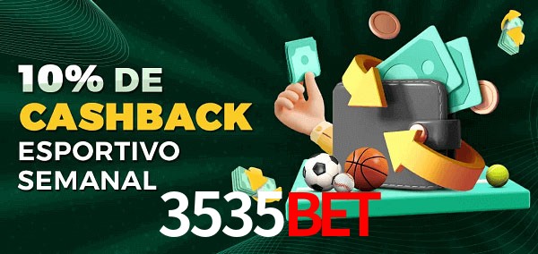 10% de bônus de cashback na 3535Bet