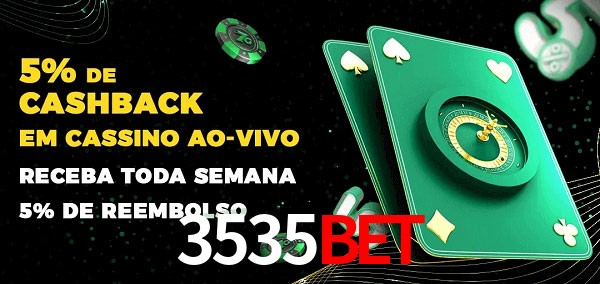Promoções do cassino ao Vivo 3535Bet